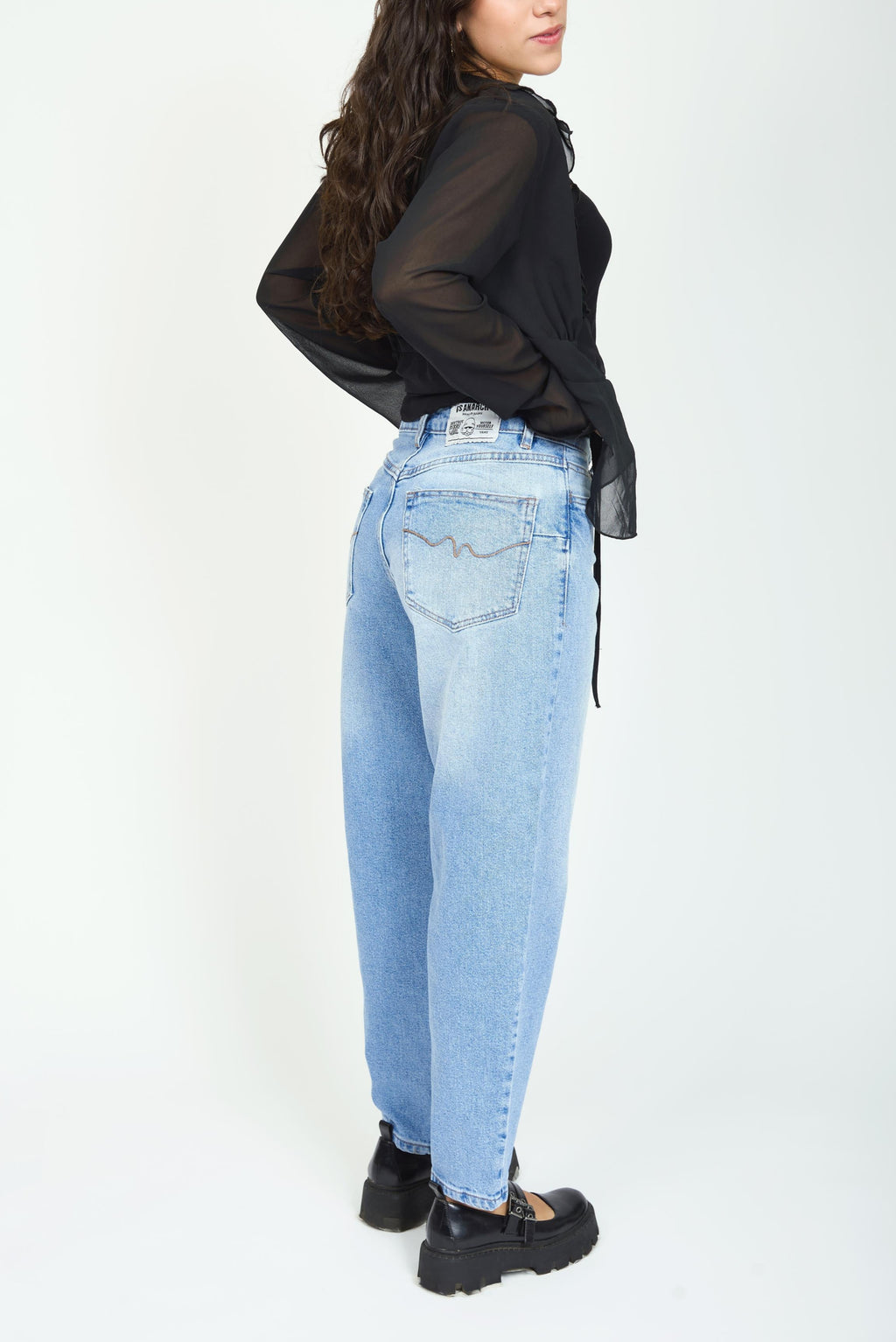 PANTALÓN BAGGY BLEACH