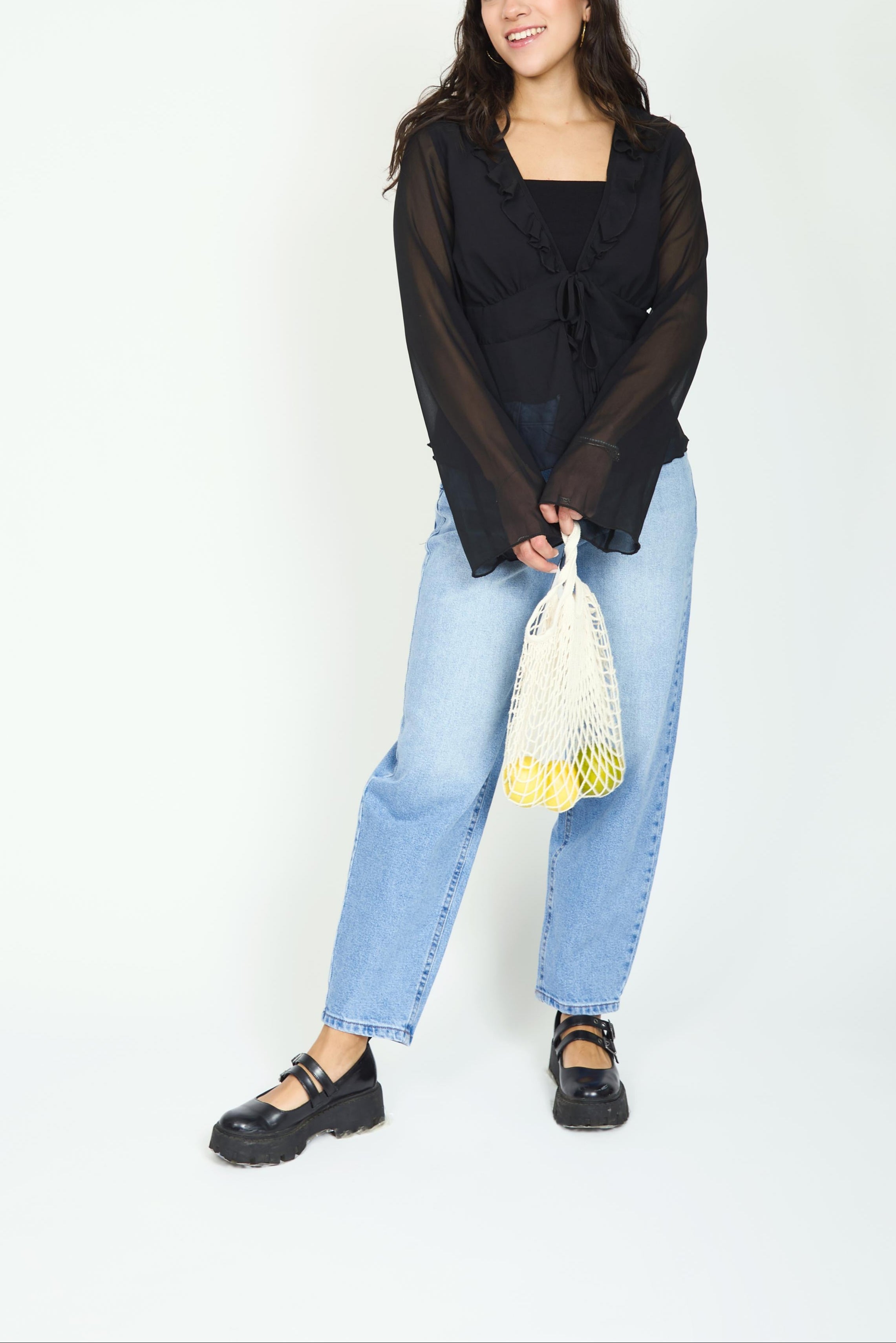 PANTALÓN BAGGY BLEACH