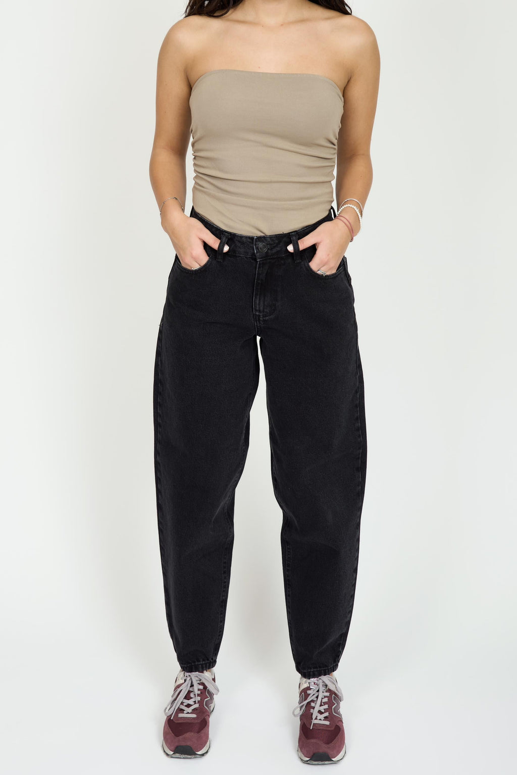 PANTALÓN BAGGY NEGRO