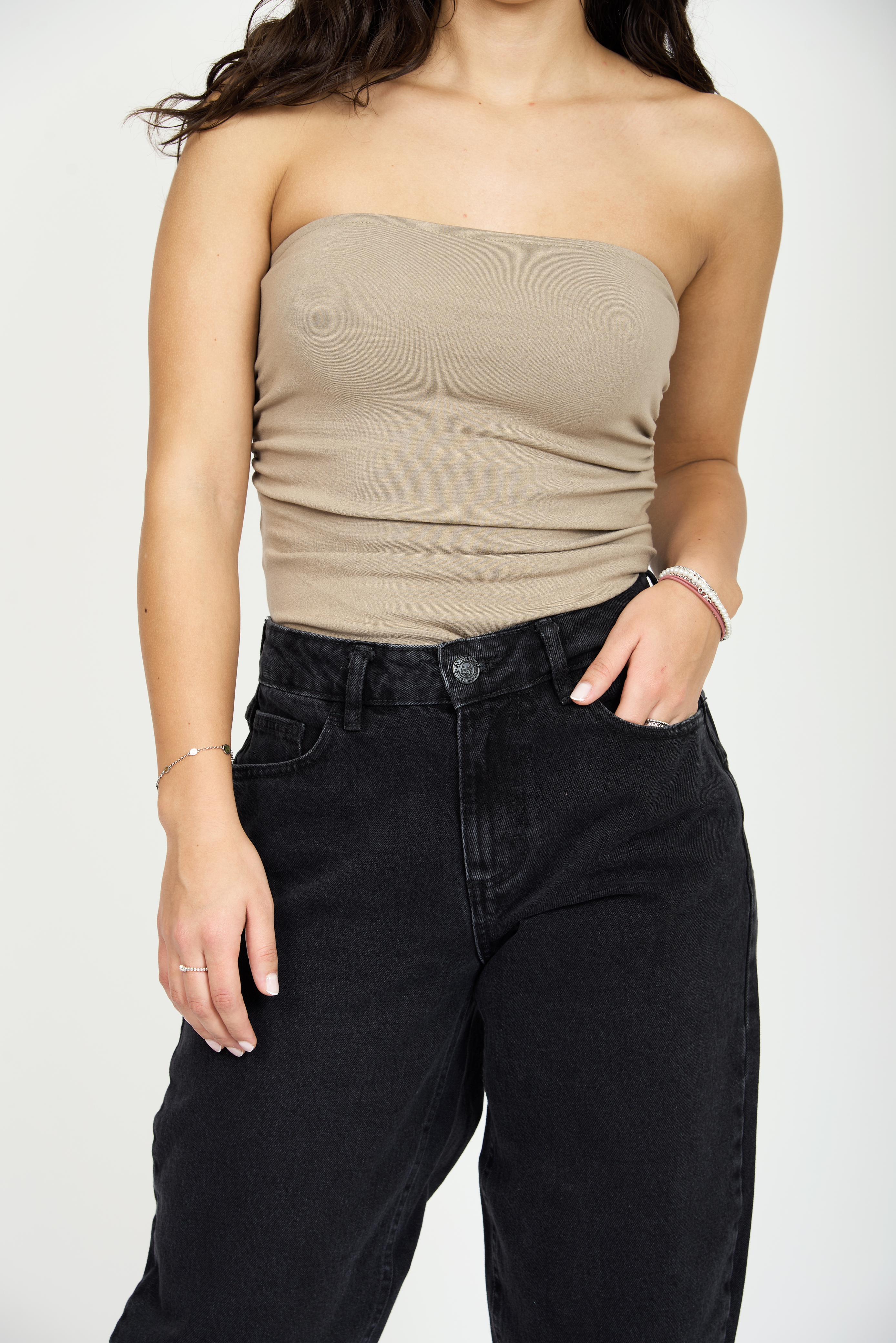 PANTALÓN BAGGY NEGRO